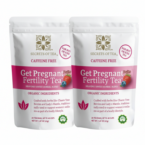 🌿 Get Pregnant Fertility Fruits Tea - Organic Herbal Blend